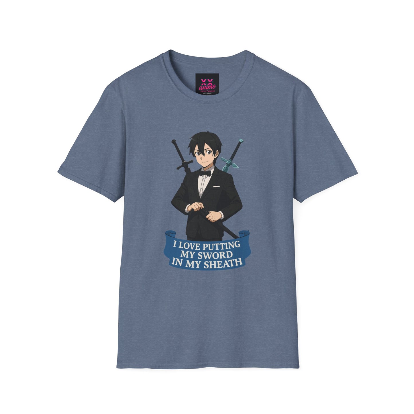 Anime-Inspired Unisex T-Shirt, Fun Graphic Tee, Geek Culture Apparel, Casual Wear, Gift for Anime Lovers, Trendy Fashion Statement