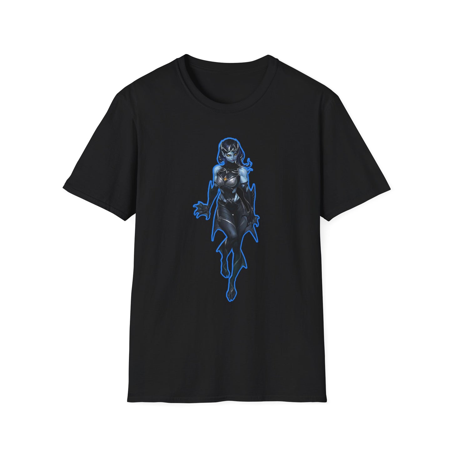 Dark Fairy Unisex spooky season fortnite 5Softstyle T-Shirt, Casual Graphic Tee, Witchy Apparel, Gift for Gamers, Halloween Costume, Fantasy Style
