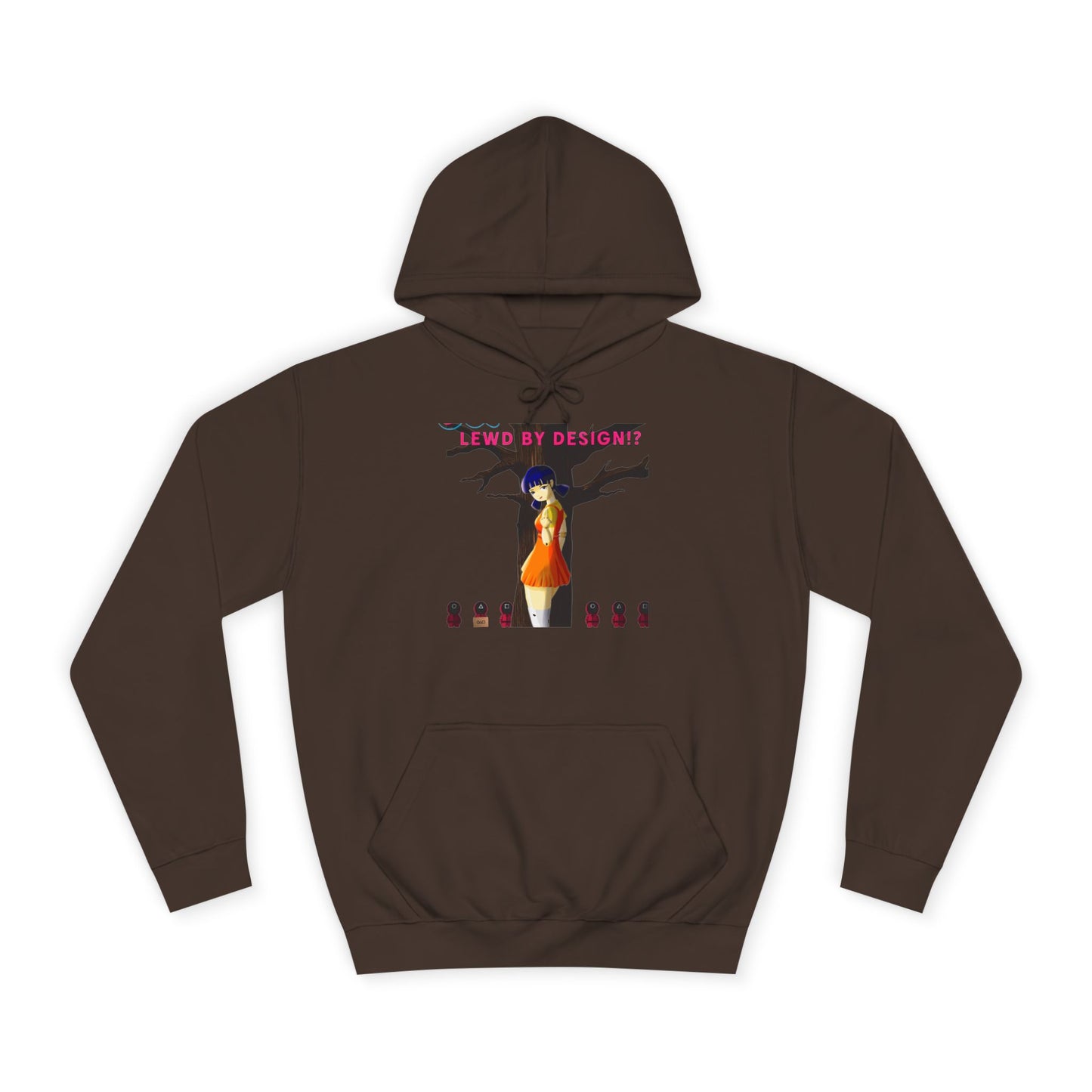 Trendy Anime College Hoodie, Cozy Unisex Sweatshirt, Perfect Gift for Students, Casual Streetwear, Unique Graphic Pullover