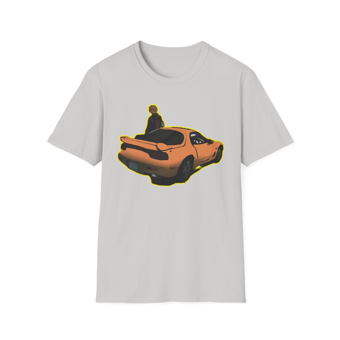 Vibrant Car Art initial D 8 Unisex Softstyle T-Shirt, Casual Graphic Tee, Gift for Car Enthusiasts, Unique Apparel for Everyday Wear, Retro [...]