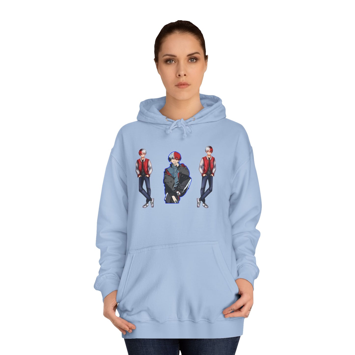 Hero school toto style Hoodie, Cozy Casual Wear, Gift for Students, Streetwear, Music Events, College Hoodie, Graphic Sweater