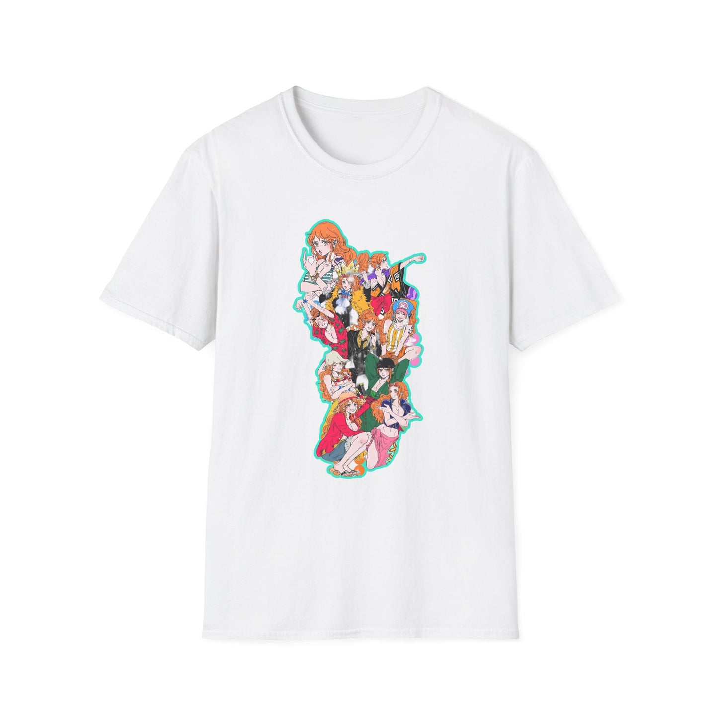 Whimsical Cartoon one piece 9 Character Unisex T-Shirt | Fun Graphic Tee, Gift for Fans, Casual Wear, Collectible Apparel, Birthday Gift