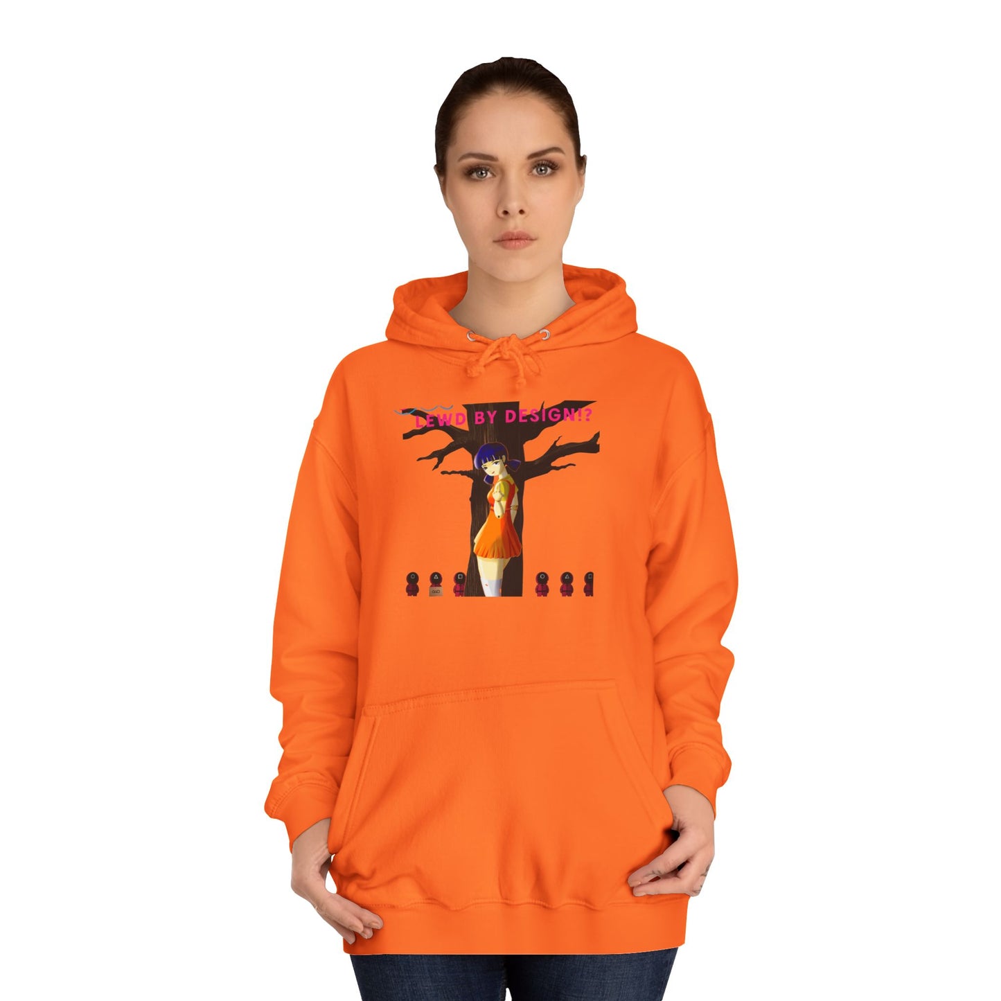 Trendy Anime College Hoodie, Cozy Unisex Sweatshirt, Perfect Gift for Students, Casual Streetwear, Unique Graphic Pullover