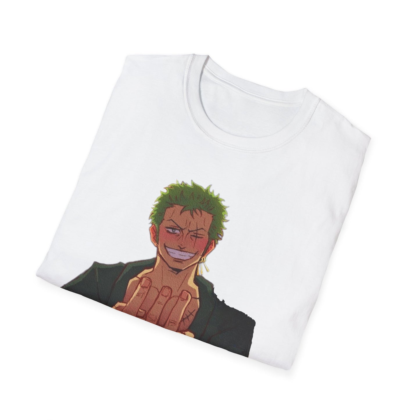 Anime Character one piece 6 T-Shirt, Cool Graphic Tee, Unisex Softstyle Top, Gift for Fans, Casual Wear, Streetwear Style