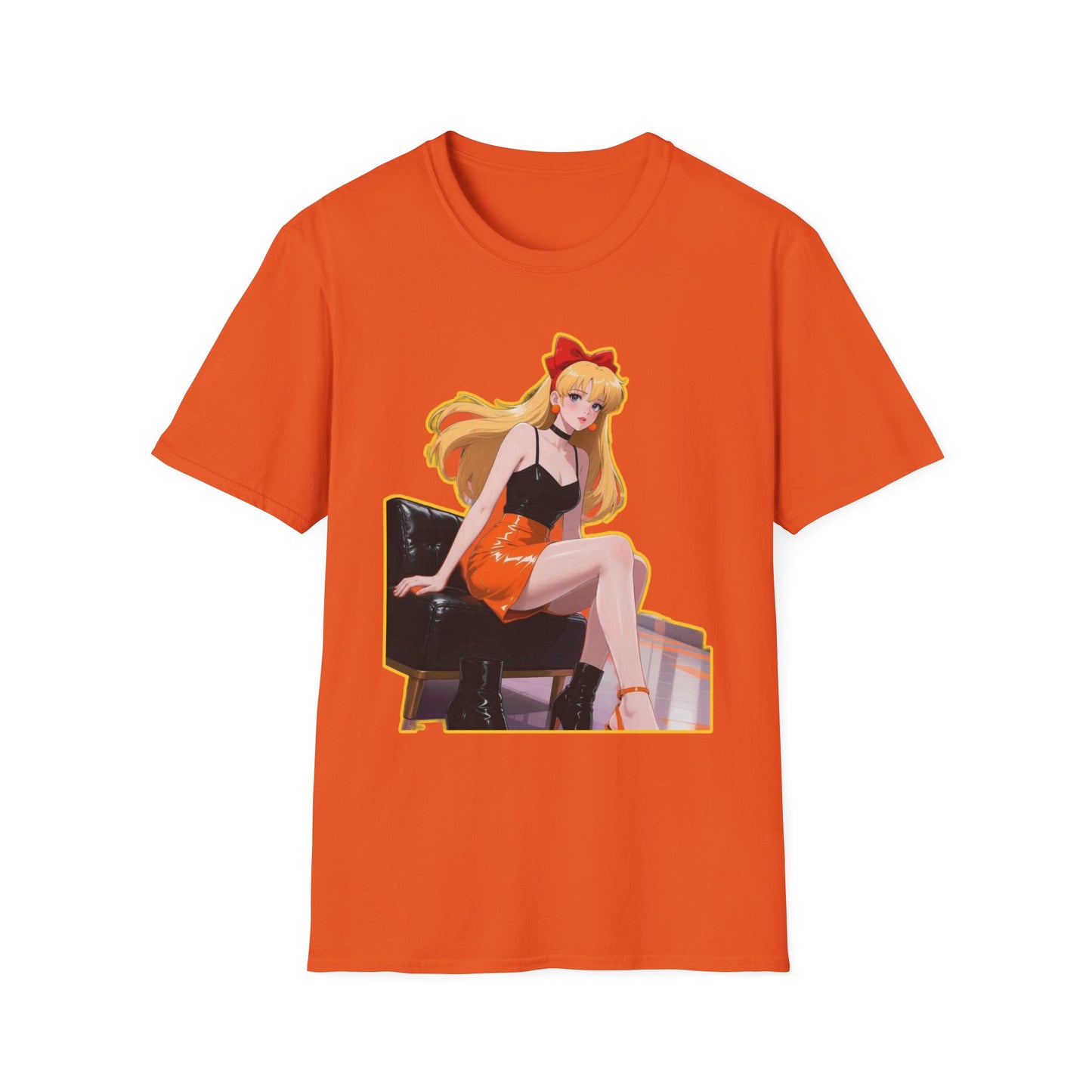 Anime-Inspired sailor moon 3 Unisex T-Shirt with Playful Chic Design, Casual Wear, Anime Fans, Gifts for Friends, Summer Fashion, Unique Graphic Tee