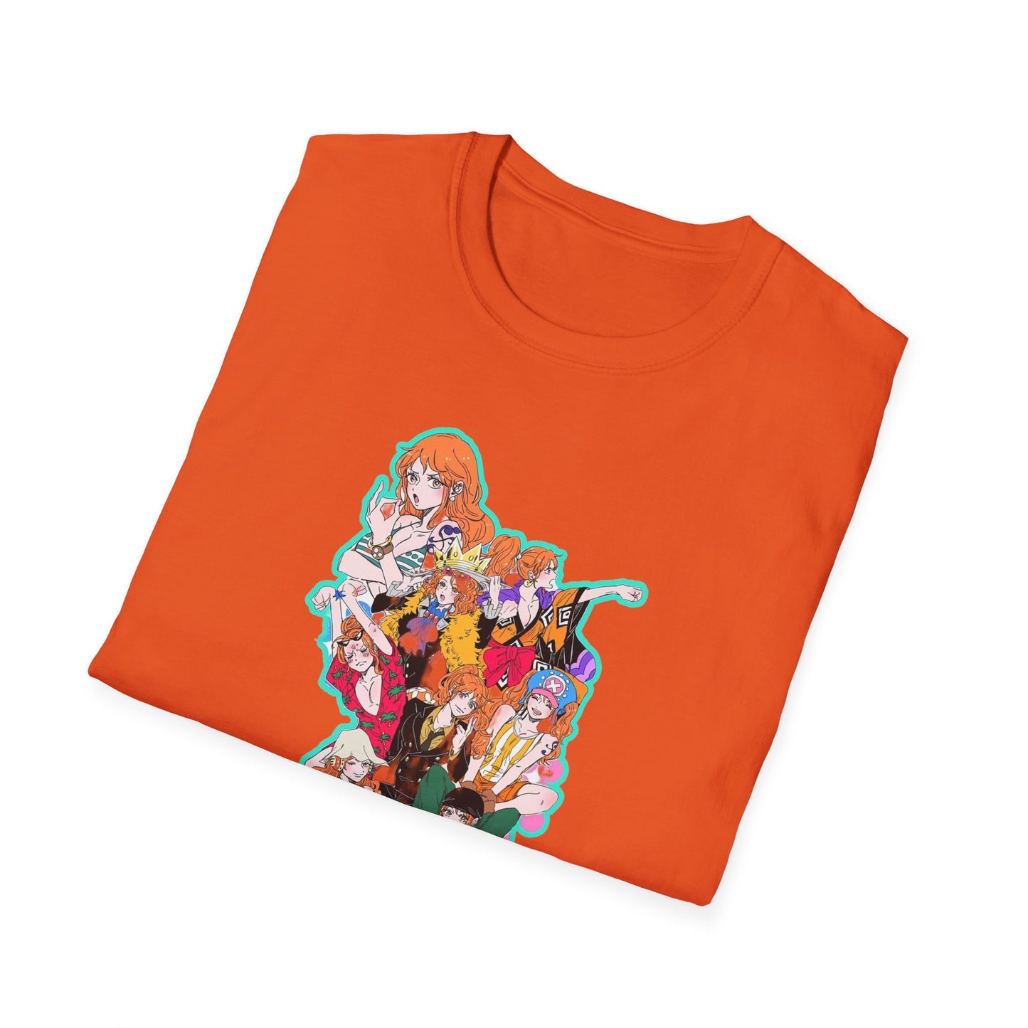 Whimsical Cartoon one piece 9 Character Unisex T-Shirt | Fun Graphic Tee, Gift for Fans, Casual Wear, Collectible Apparel, Birthday Gift