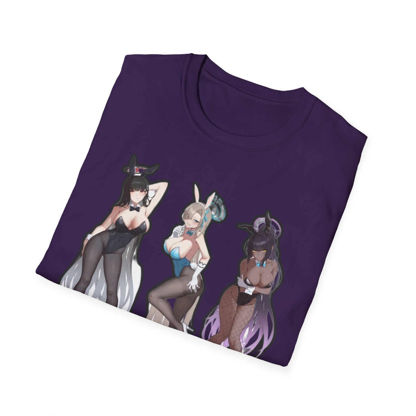 Anime-Inspired lewd bunny Unisex Softstyle T-Shirt, Cute Anime Art Tee, Casual Streetwear, Geeky Gift for Him/Her, Halloween Party Top, Graphic [...]