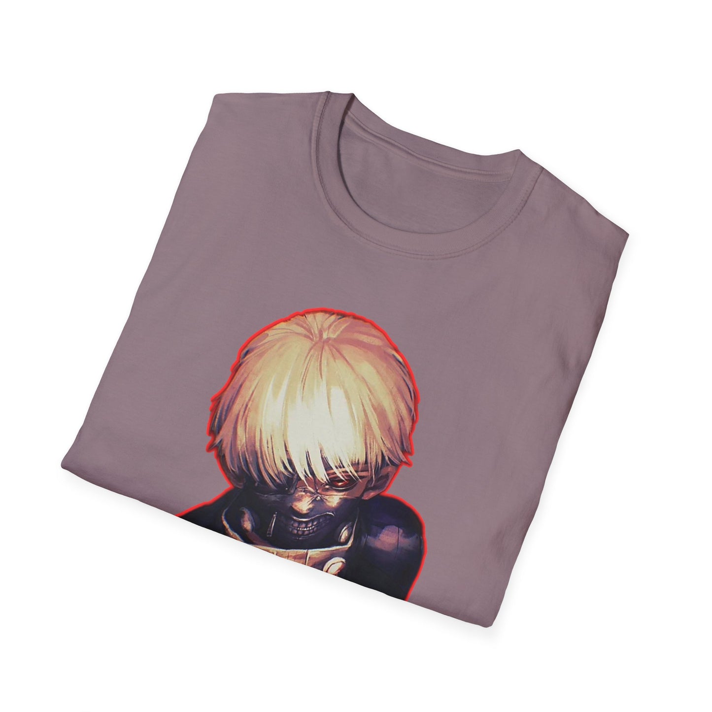 Stylish Unisex Graphic Tee tokyo ghoul style 5- Trendy Softstyle T-Shirt for Casual Wear, Gifts, Anime Fans, Everyday Comfort, Summer Outfits
