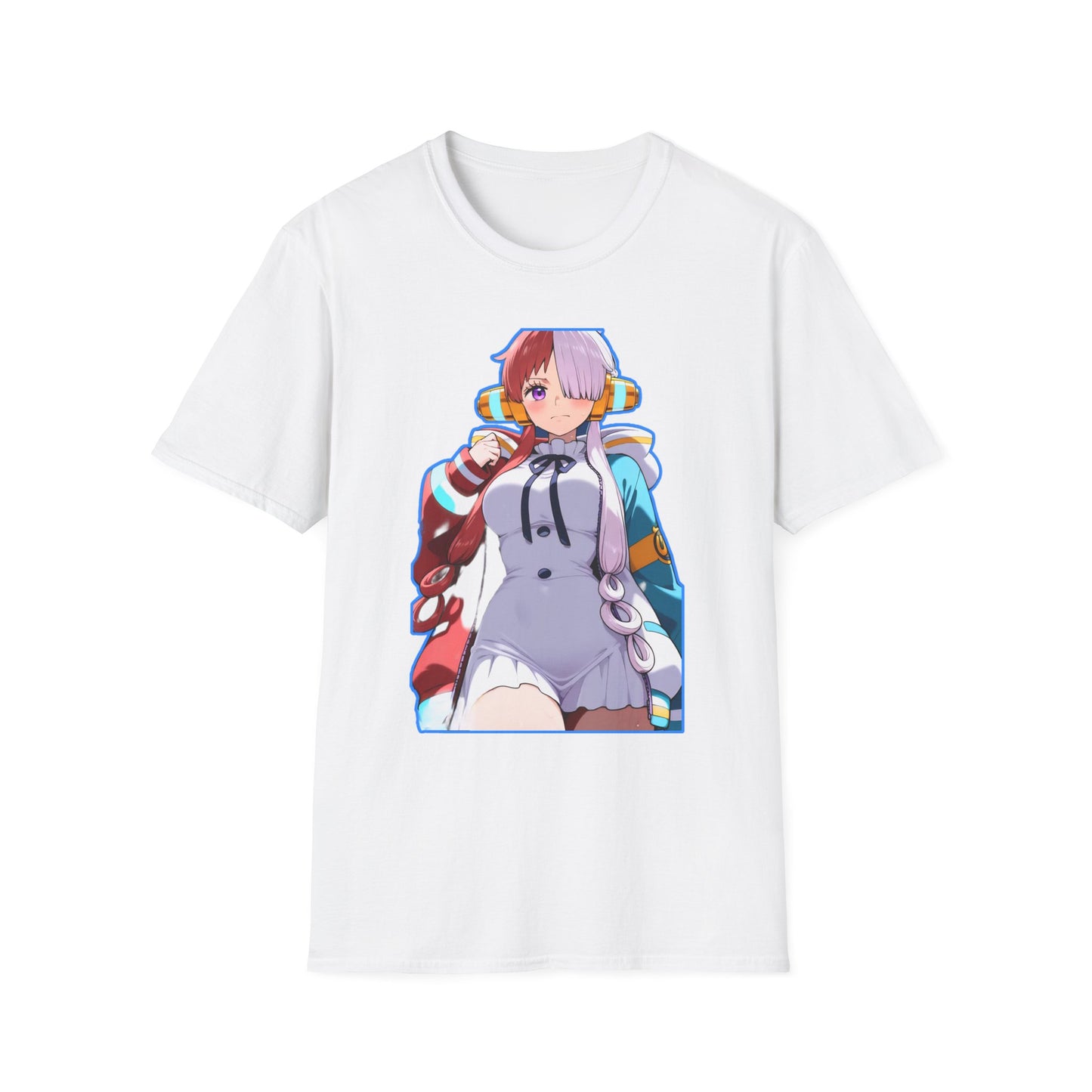 Anime-Inspired one piece 4 Unisex Softstyle T-Shirt, Graphic Tee, Casual Wear, Gift for Otaku, Everyday Comfort