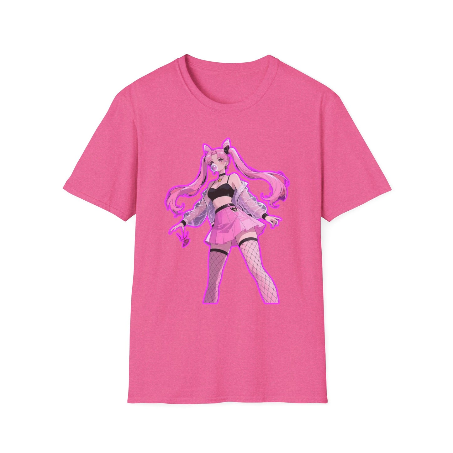 Cute Anime sailor moon 8 Girl Graphic Tee, Soft Cotton T-Shirt for Fans, Kawaii Apparel, Perfect Gift for Anime Lovers, Cosplay Top, Festival Wear