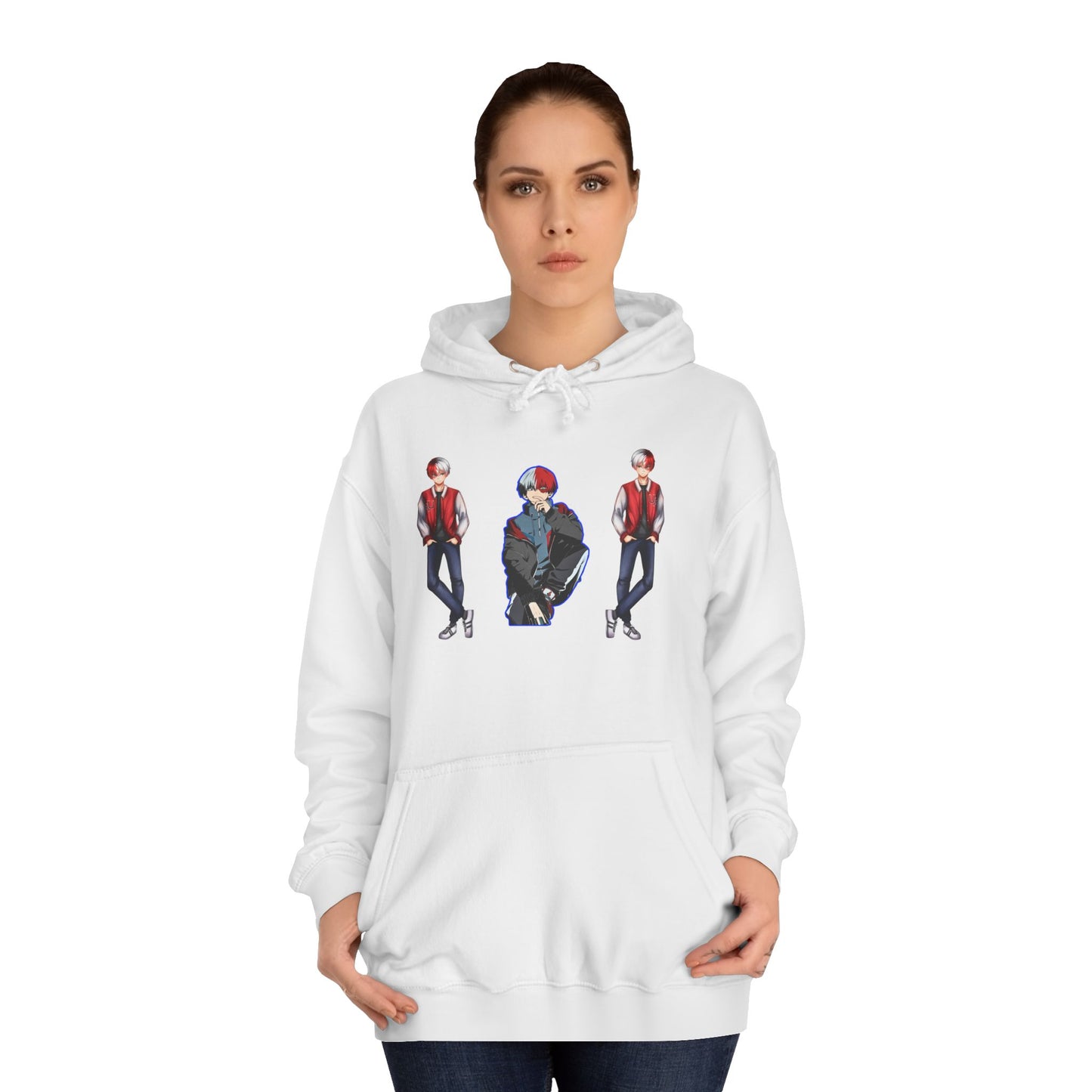 Hero school toto style Hoodie, Cozy Casual Wear, Gift for Students, Streetwear, Music Events, College Hoodie, Graphic Sweater