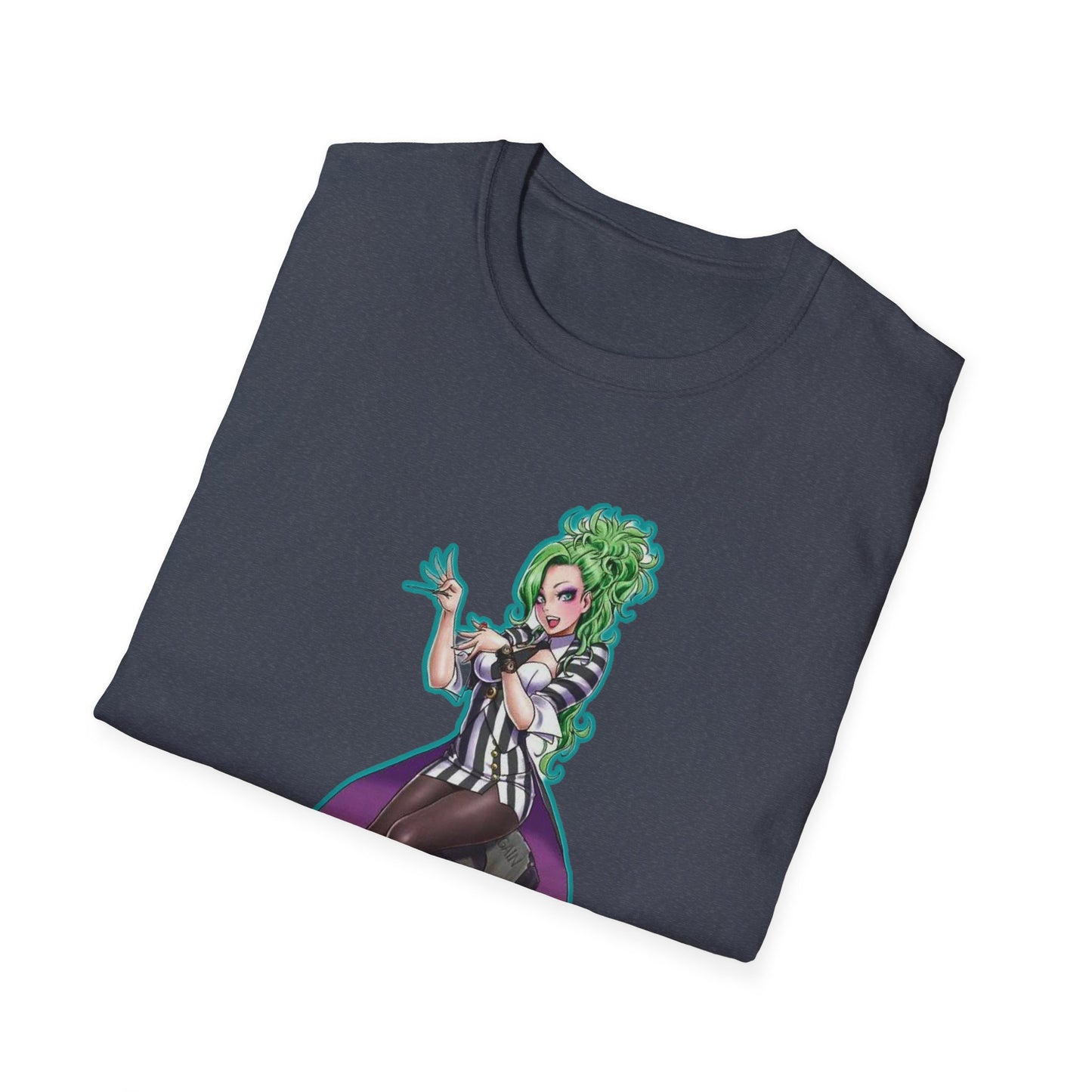 Anime-Inspired  spooky season masters of horror 4Unisex Softstyle T-Shirt, Unique Graphic Tee, Casual Wear, Gift for Anime Lovers, Trendy Fashion