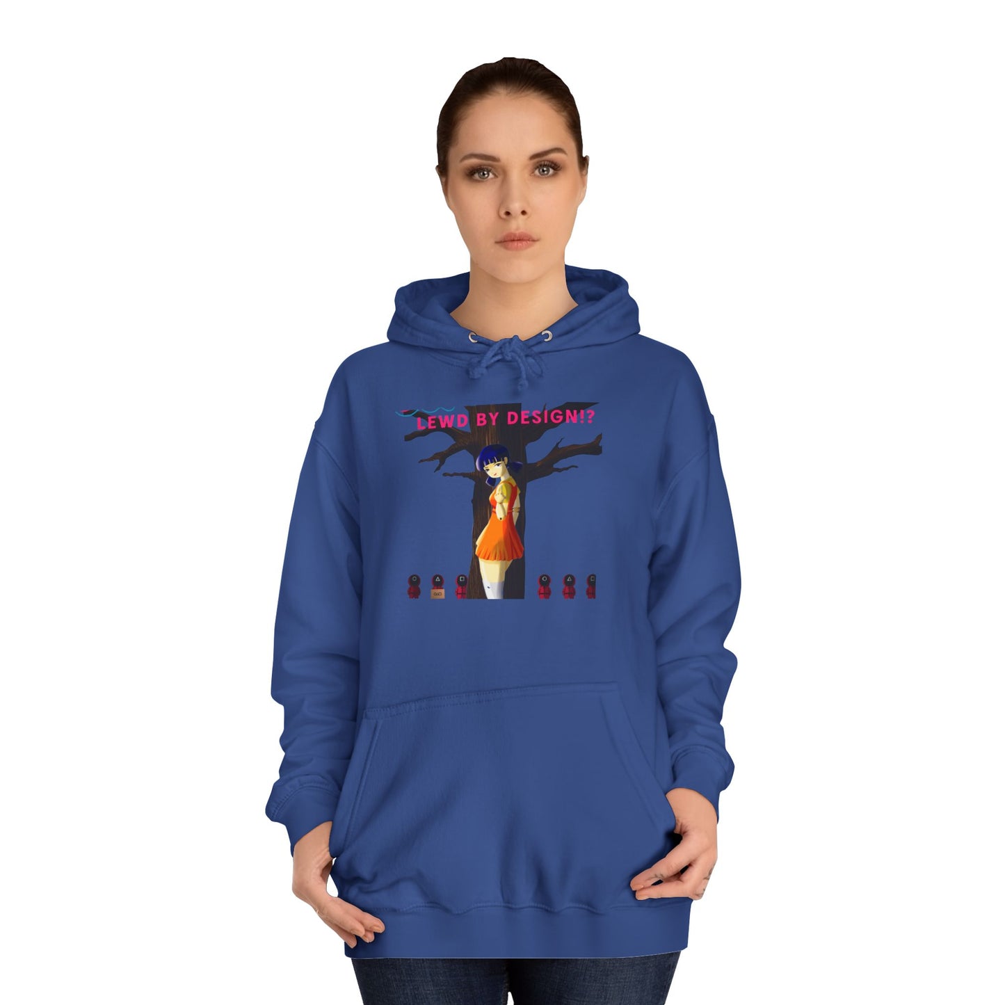 Trendy Anime College Hoodie, Cozy Unisex Sweatshirt, Perfect Gift for Students, Casual Streetwear, Unique Graphic Pullover