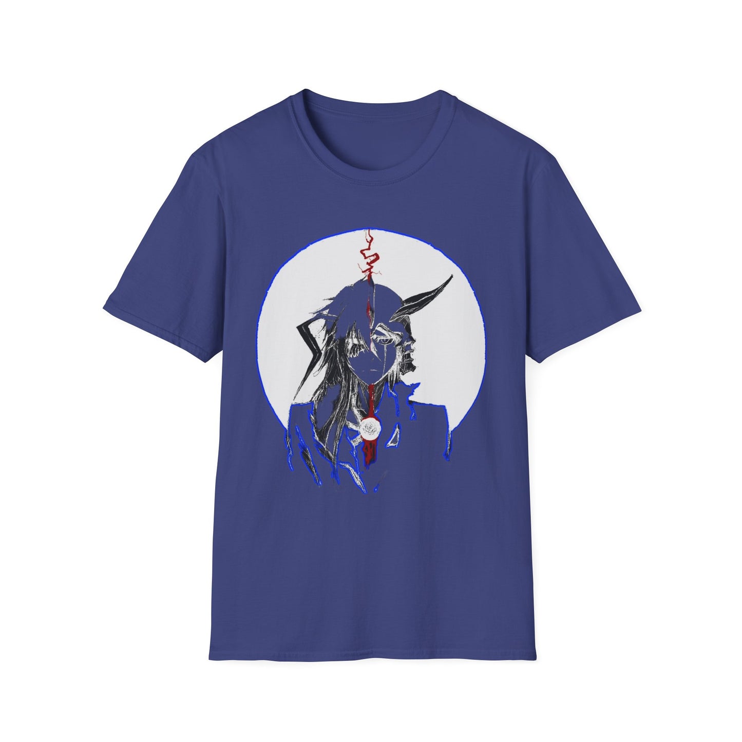 Anime-Inspired bleach 2 Unisex Softstyle T-Shirt, Comfortable Graphic Tee, Casual Wear, Gift for Anime Fans, Lightweight Summer Fashion