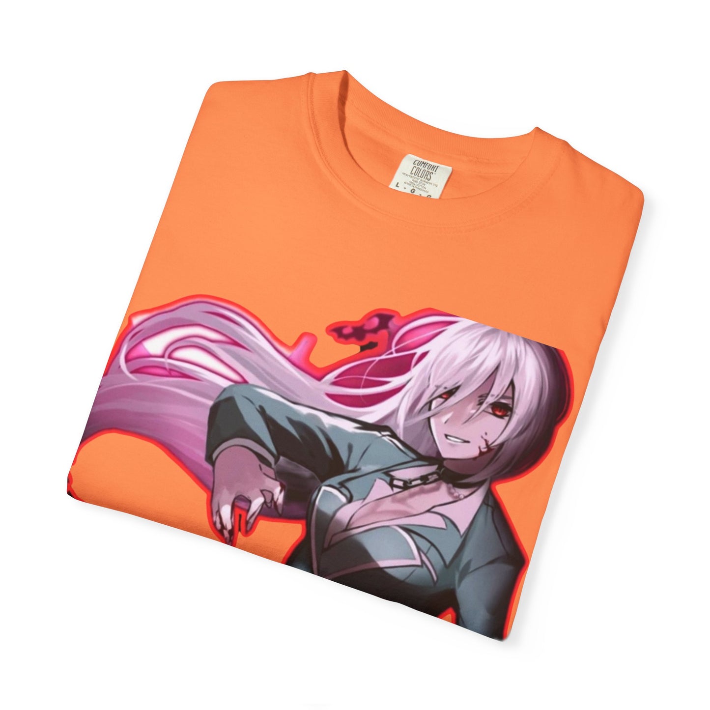 Anime-Themed T-Shirt Featuring Bold Artwork