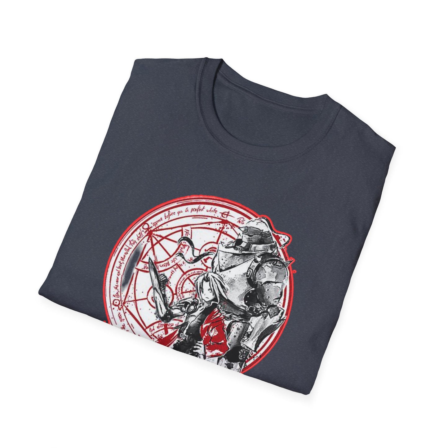 Unisex Graphic fma 2T-Shirt with Alchemist Design – Stylish Casual Wear, Anime Gift, Perfect for Fans, Everyday Comfort, Unique Gift Idea