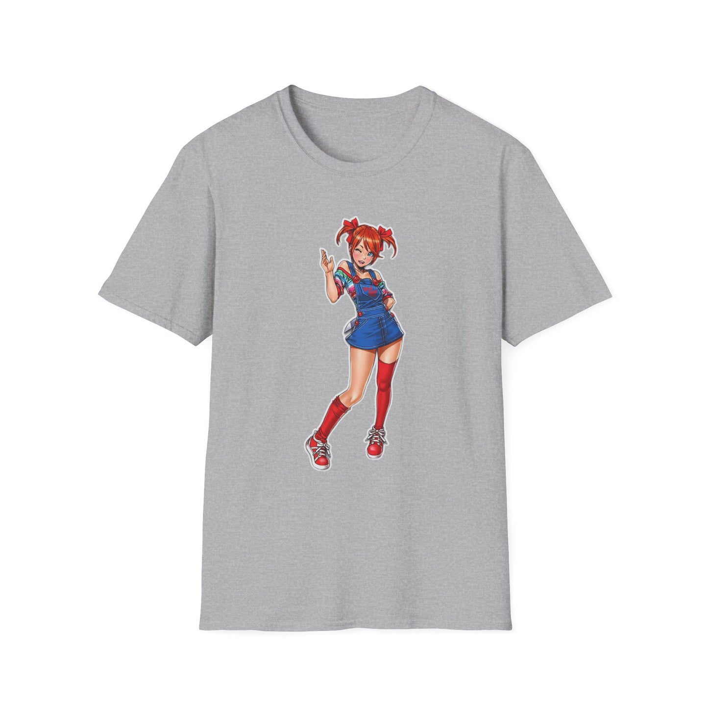 Anime-Themed spooky season masters of horror 6Unisex T-Shirt, Cute Character Graphic Tee, Trendy Casual Apparel, Customizable Gift for Fans, Fun Streetwear