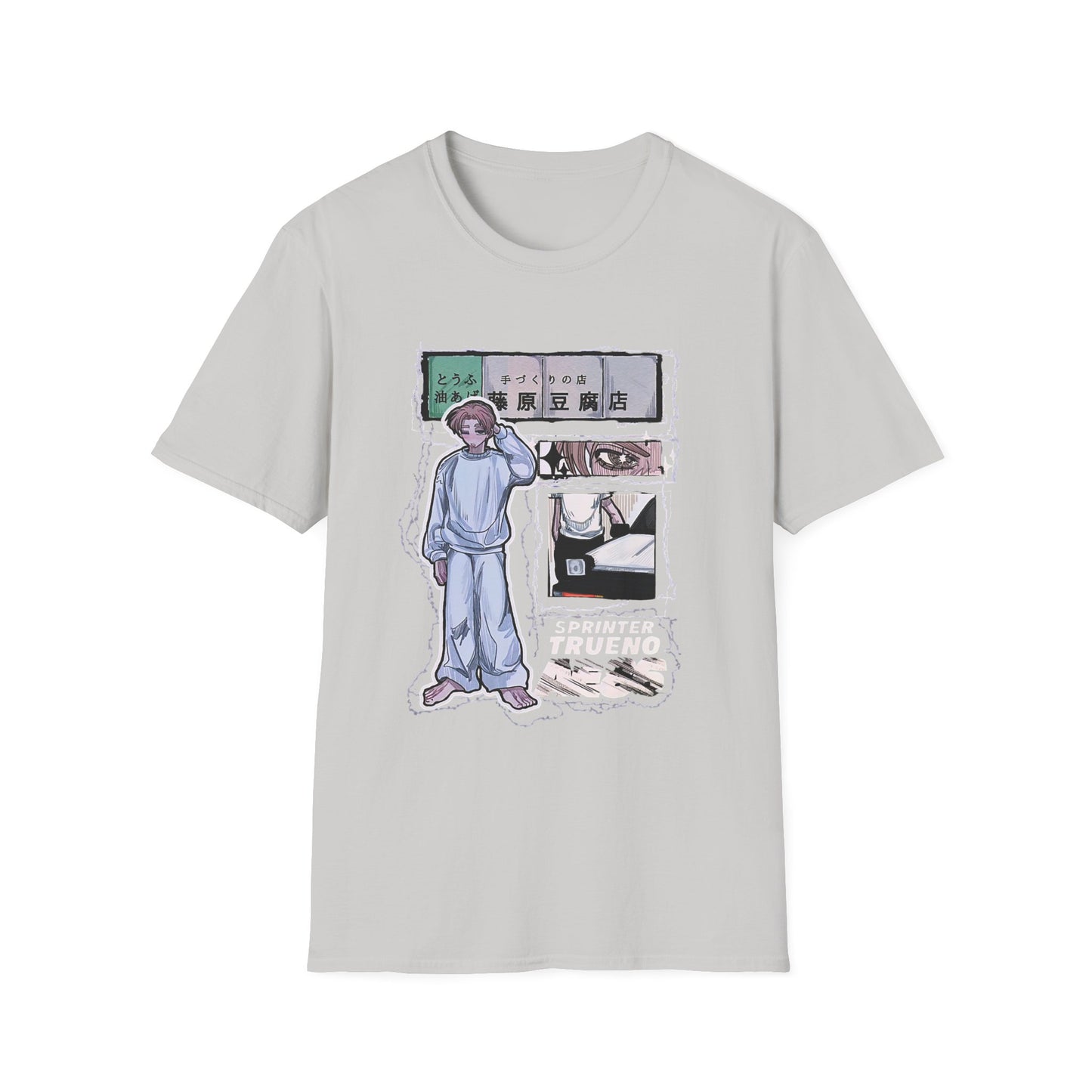 Whimsical Artistic initial D 10 Unisex Softstyle T-Shirt, Casual Wear, Graphic Tee, Creative Gift, Everyday Fashion, Unique Art Top