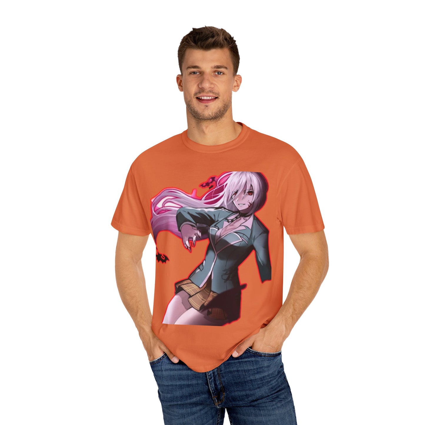 Anime-Themed T-Shirt Featuring Bold Artwork