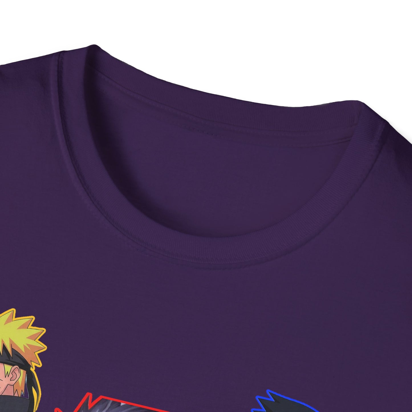 Anime-Inspired Naruto 5 Unisex Softstyle T-Shirt, Graphic Tee for Fans, Casual Wear, Gift for Birthdays, Cosplay, and Conventions
