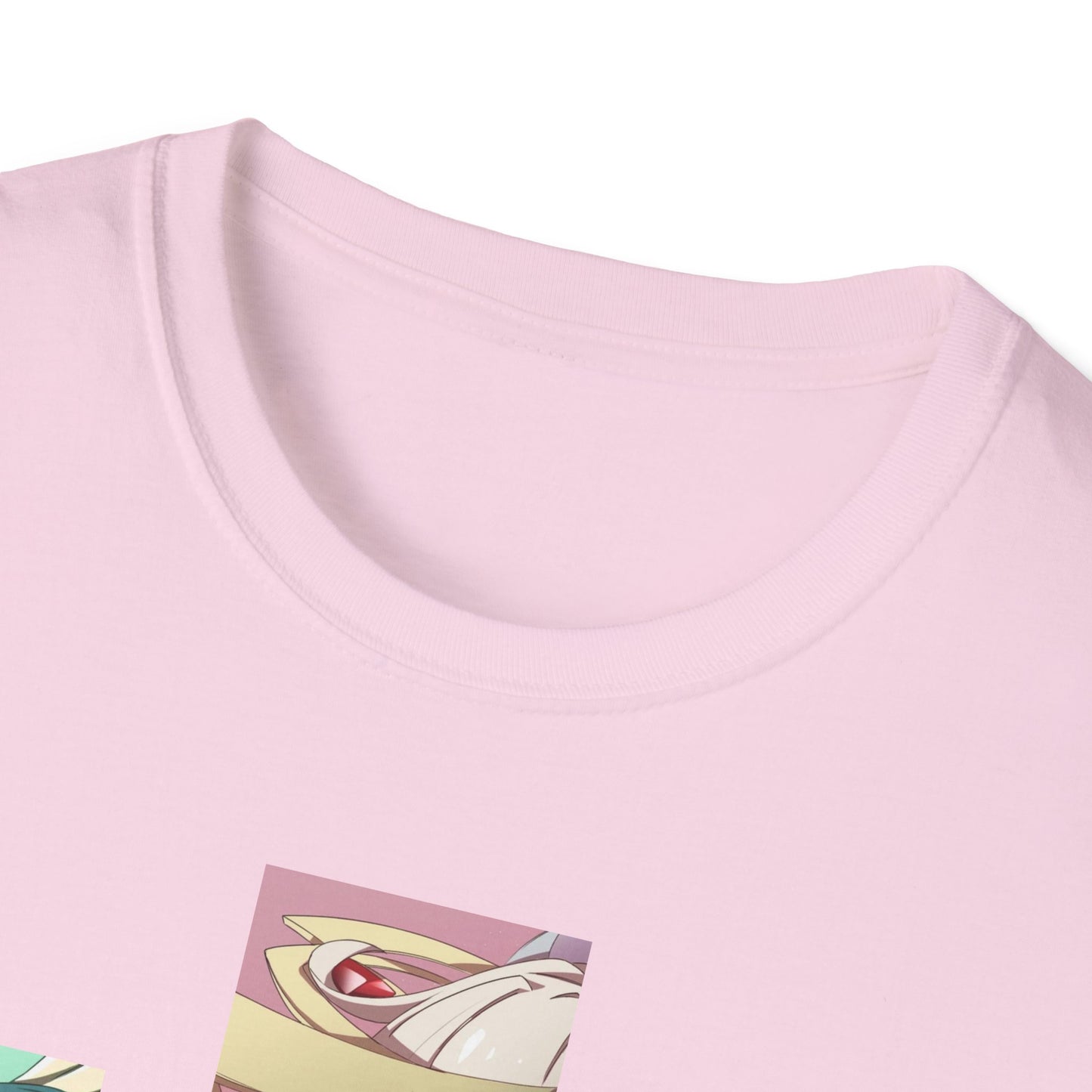 Anime Trio Unisex Softstyle T-Shirt, Casual Tee, Geek Fashion, Gift for Anime Lovers, Novelty Shirt, Unique Graphic Tee