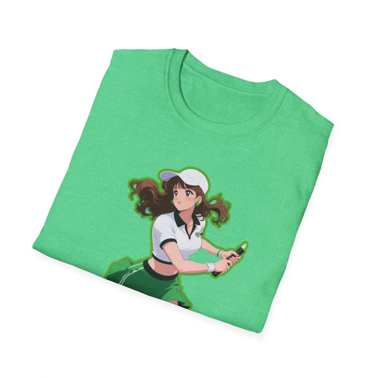 Playful Anime sailor moon 4 Character T-Shirt, Unisex Softstyle Tee, Casual Graphic Shirt, Gift for Anime Lovers, Fun Everyday Wear, Otaku Merchandise