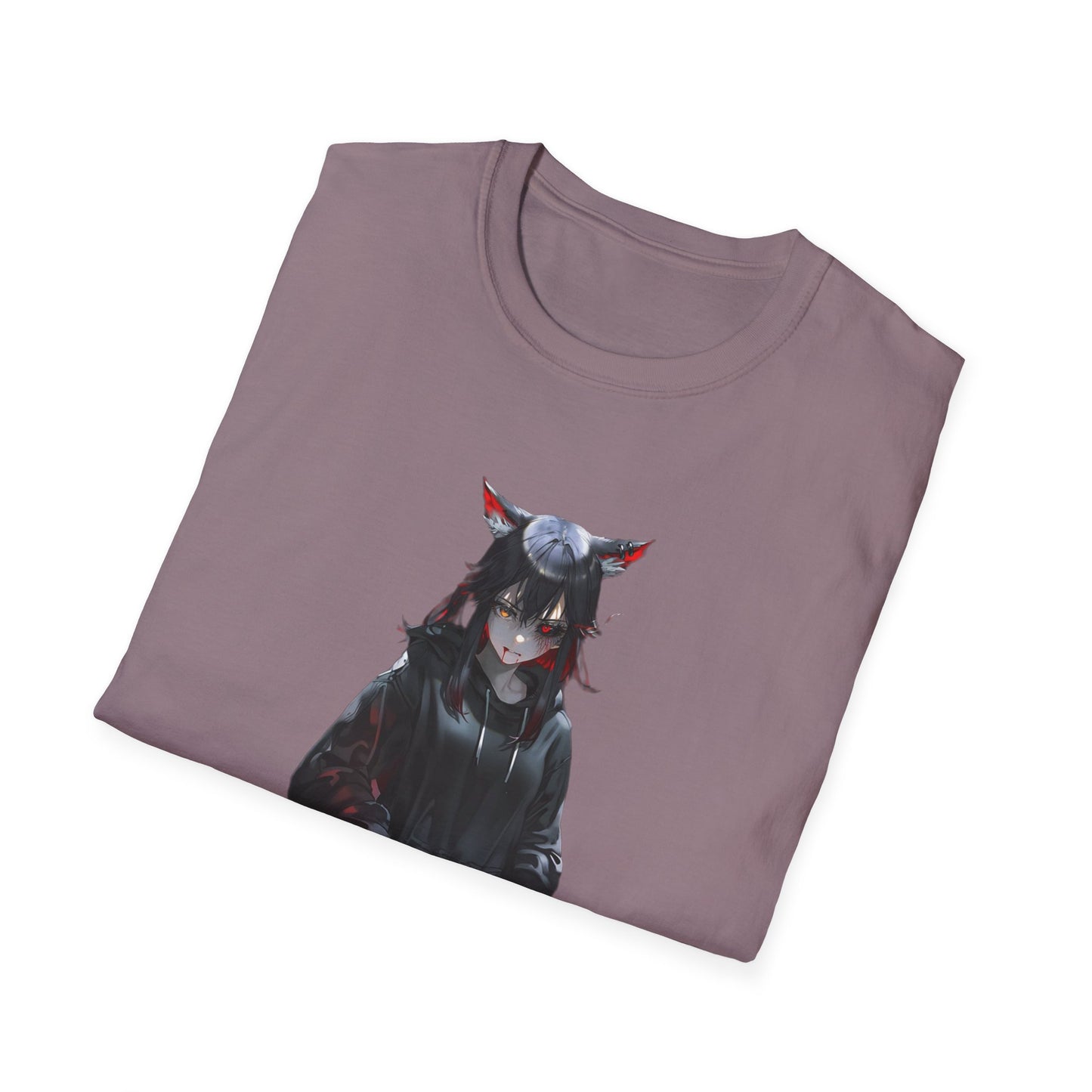 Anime-Inspired Graphic tokyo ghoul style 6T-Shirt, Unisex Softstyle Tee, Casual Wear, Gift for Otaku, Anime Expo, Trendy Streetwear, Unique Fashion