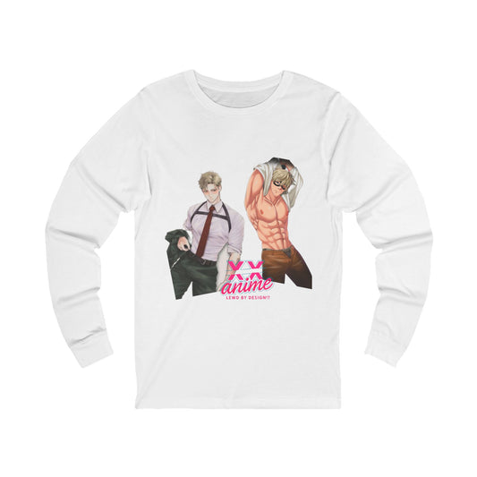 Spy family twilight Long Sleeve Tee, Graphic Tee, Anime Apparel, Otaku Gift, Casual Wear, Anime Fan Merch