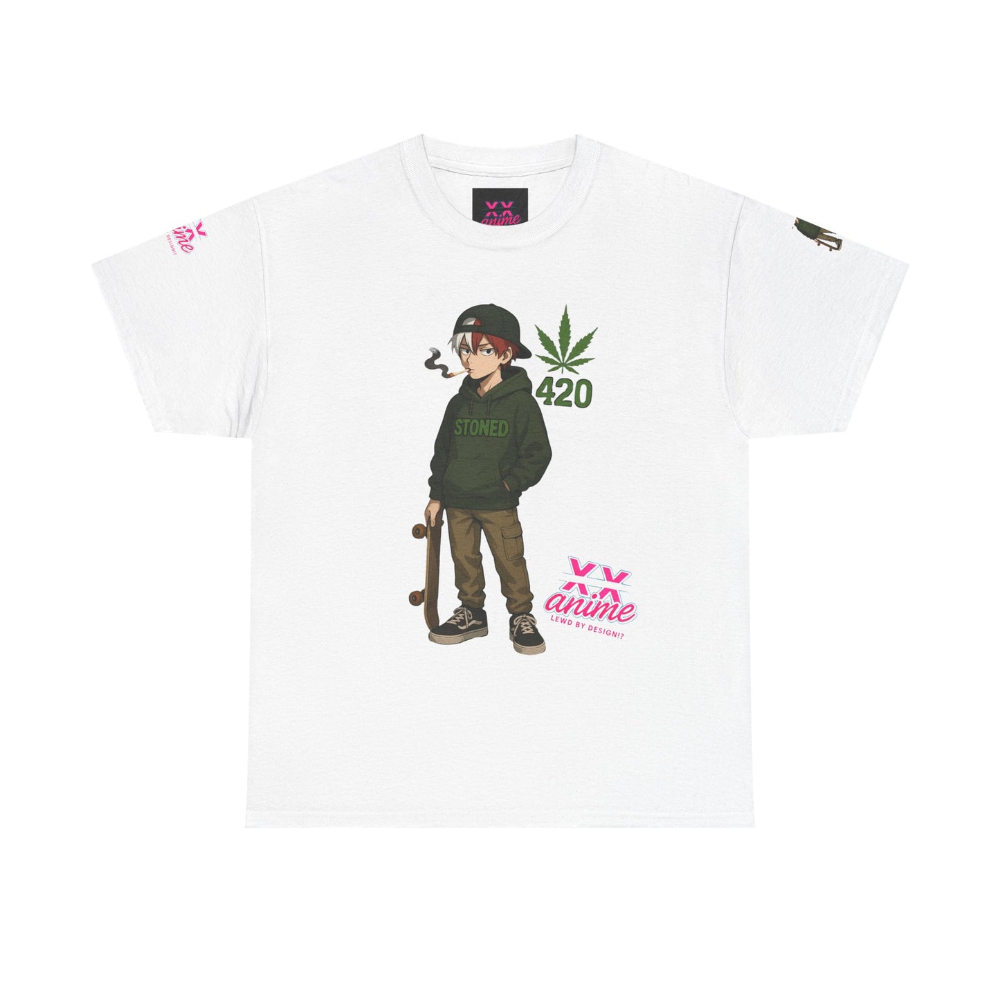 Anime-Inspired Unisex Heavy Cotton Tee, Streetwear, Gamer Style Shirt, Cool Graphic T-Shirt, Casual Anime Fashion, Perfect for 420 [...]