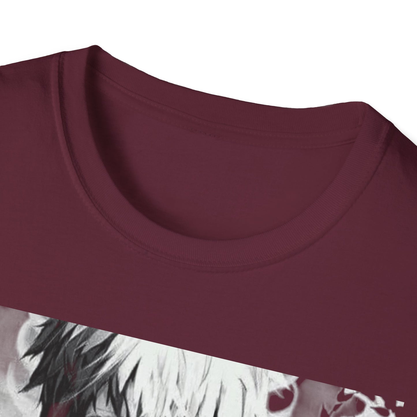 Anime Art Unisex tokyo ghoul style 2Softstyle T-Shirt | Perfect Gift for Fans, Graphic Tee, Casual Wear, Cosplay, Every Day Comfort