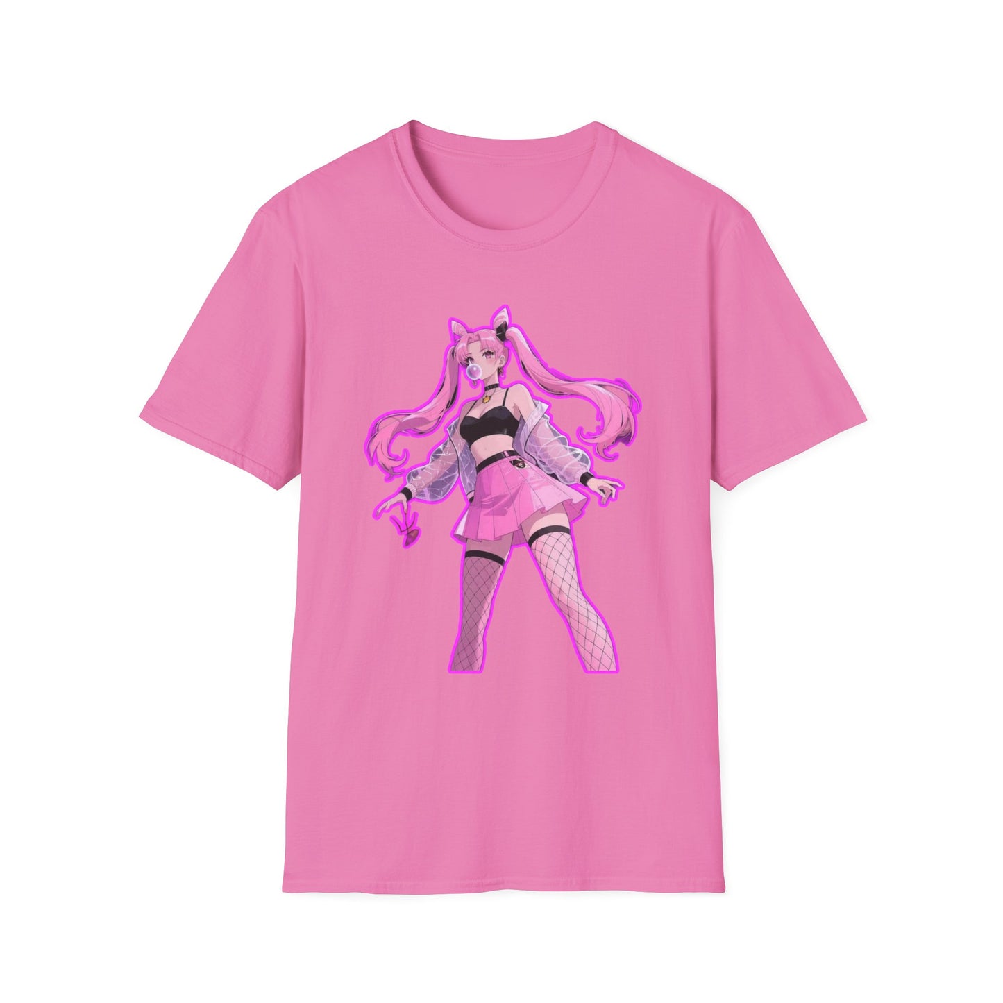 Cute Anime sailor moon 8 Girl Graphic Tee, Soft Cotton T-Shirt for Fans, Kawaii Apparel, Perfect Gift for Anime Lovers, Cosplay Top, Festival Wear