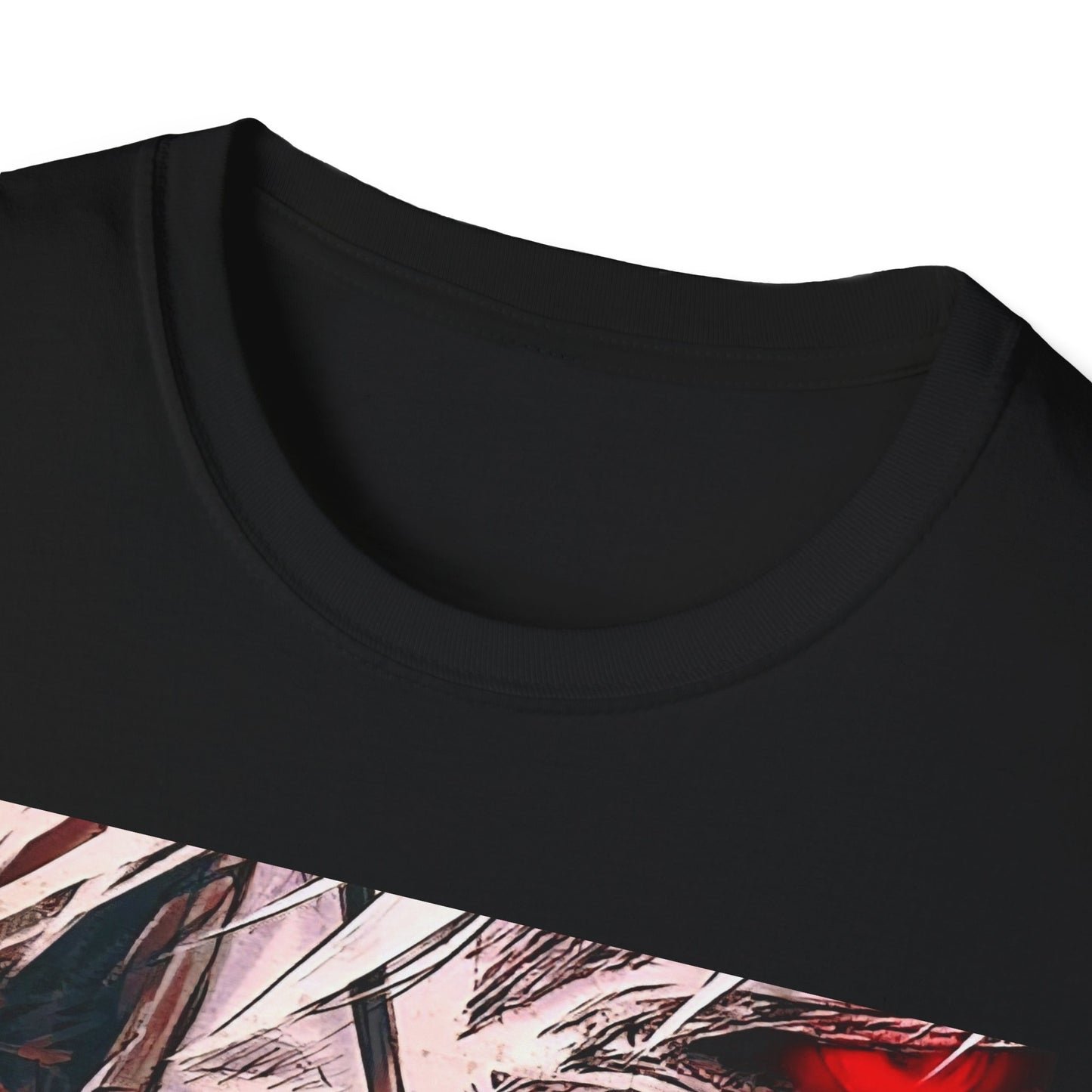 Anime-Inspired Graphic tokyo ghoul styleT-Shirt for Fans, Casual Wear, Birthday Gift, Unisex Softstyle Tee, Perfect for Conventions, Manga Enthusiasts