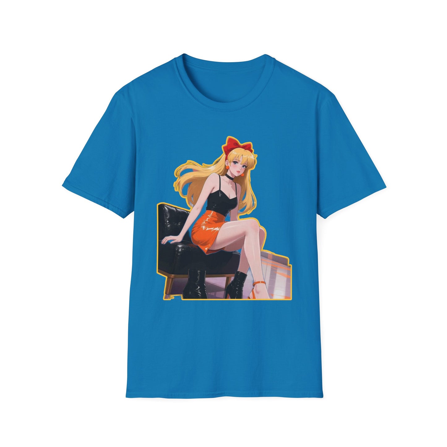 Anime-Inspired sailor moon 3 Unisex T-Shirt with Playful Chic Design, Casual Wear, Anime Fans, Gifts for Friends, Summer Fashion, Unique Graphic Tee