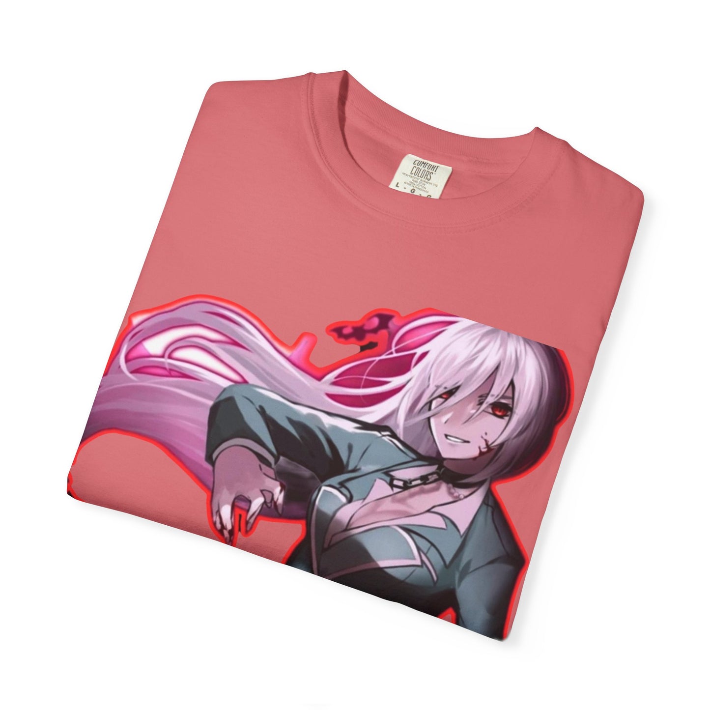 Anime-Themed T-Shirt Featuring Bold Artwork