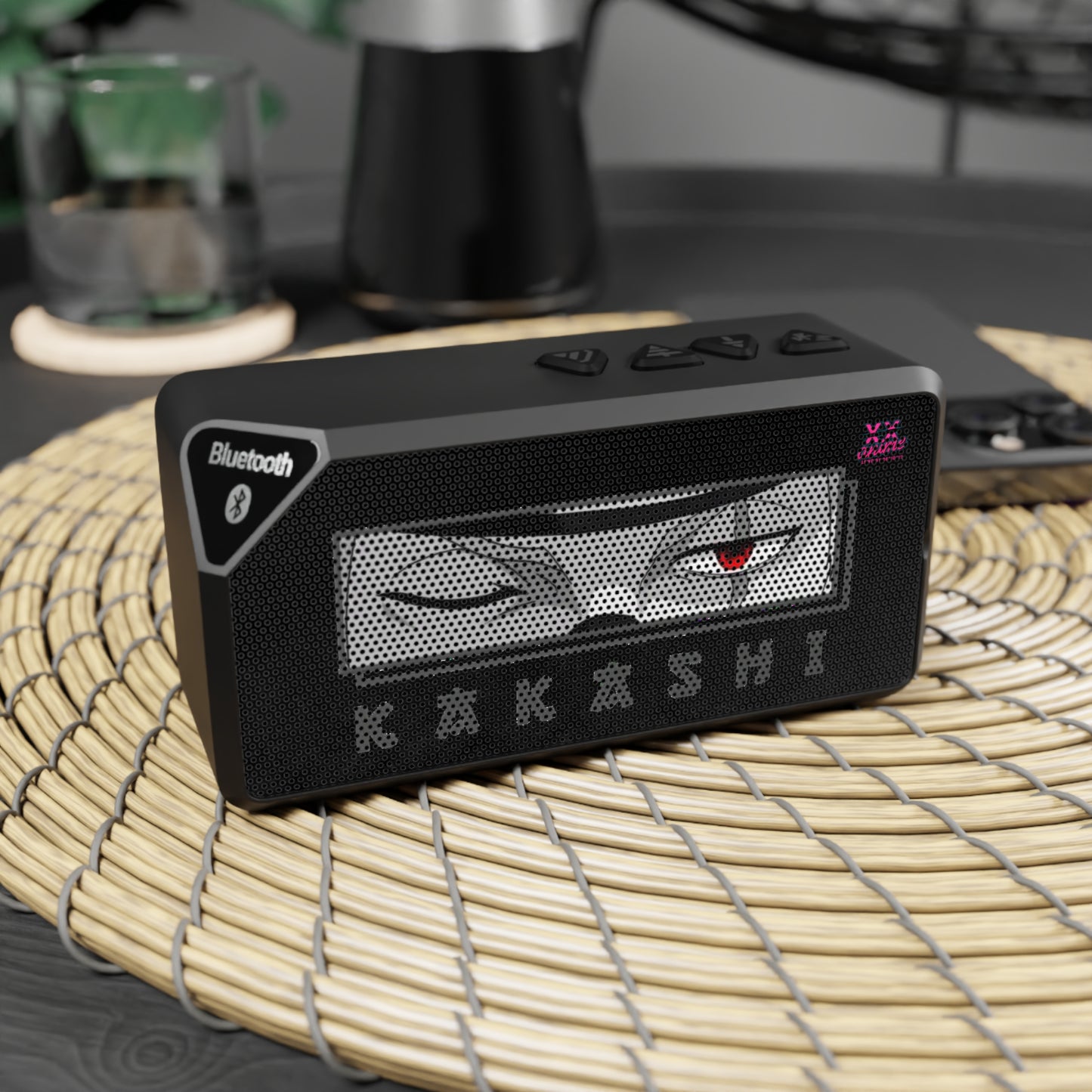 Cool Bluetooth Speaker, Anime Sound System, LED Decor, Portable Audio, Tech Gift, Party Essential