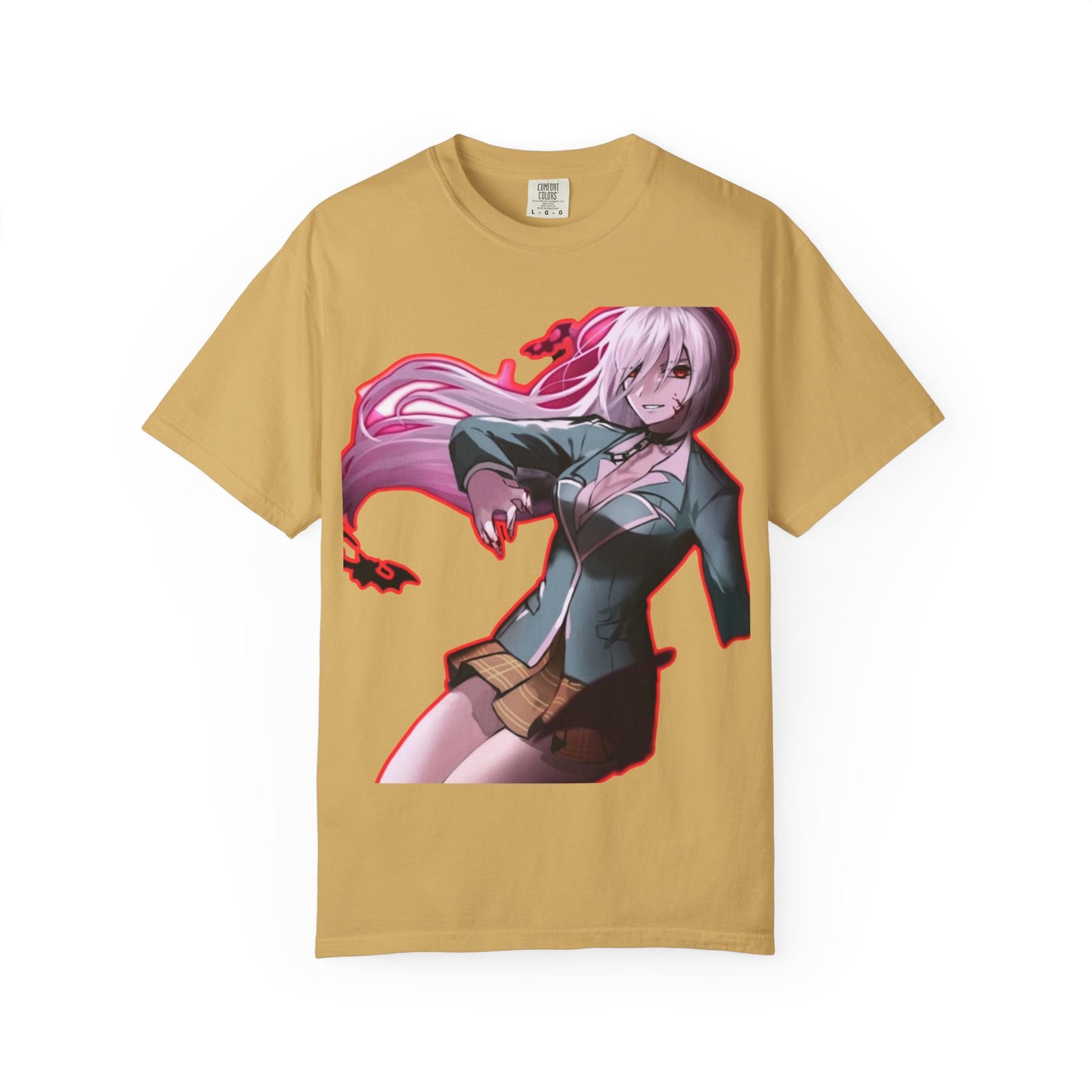 Anime-Themed T-Shirt Featuring Bold Artwork