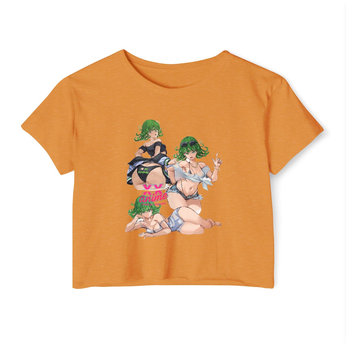 Anime-Inspired Women's Festival Crop Top, Cute Summer Top, Party Wear, Trendy Apparel, Anime Lover Gift, Festival Fashion