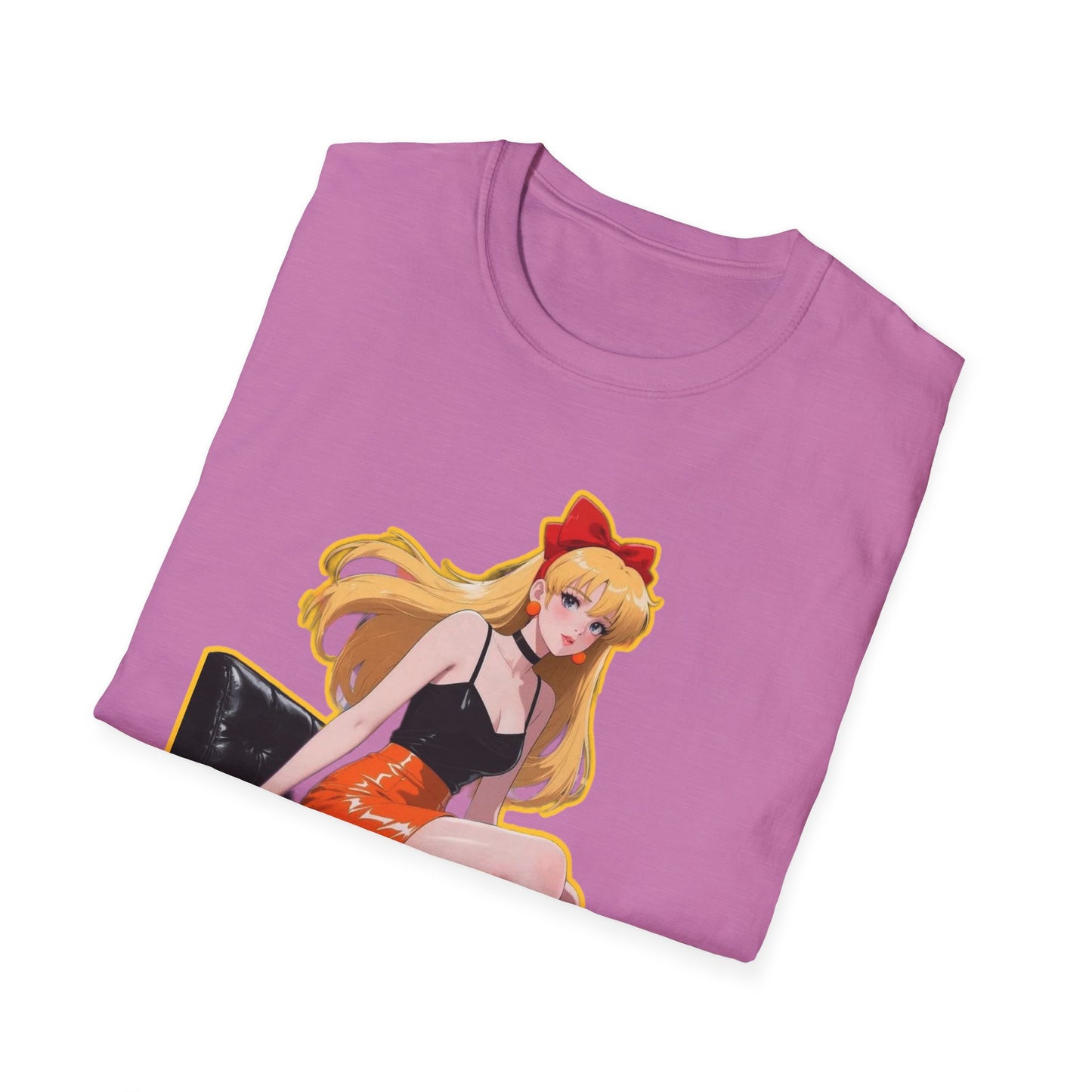 Anime-Inspired sailor moon 3 Unisex T-Shirt with Playful Chic Design, Casual Wear, Anime Fans, Gifts for Friends, Summer Fashion, Unique Graphic Tee