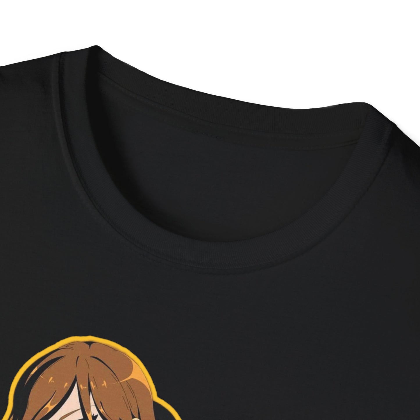 Chic Graphic one piece T-Shirt for Trendy Fashionistas, Unisex Softstyle Tee, Anime Art Apparel, Perfect Gift for Birthdays and Casual Outings