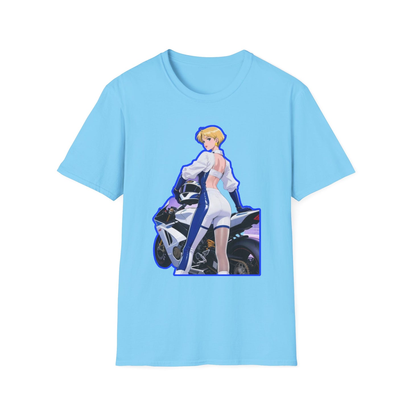 Anime-Inspired sailor moon 8 Unisex Softstyle T-Shirt, Casual Wear, Gifts for Anime Fans, Streetwear, Graphic Tee
