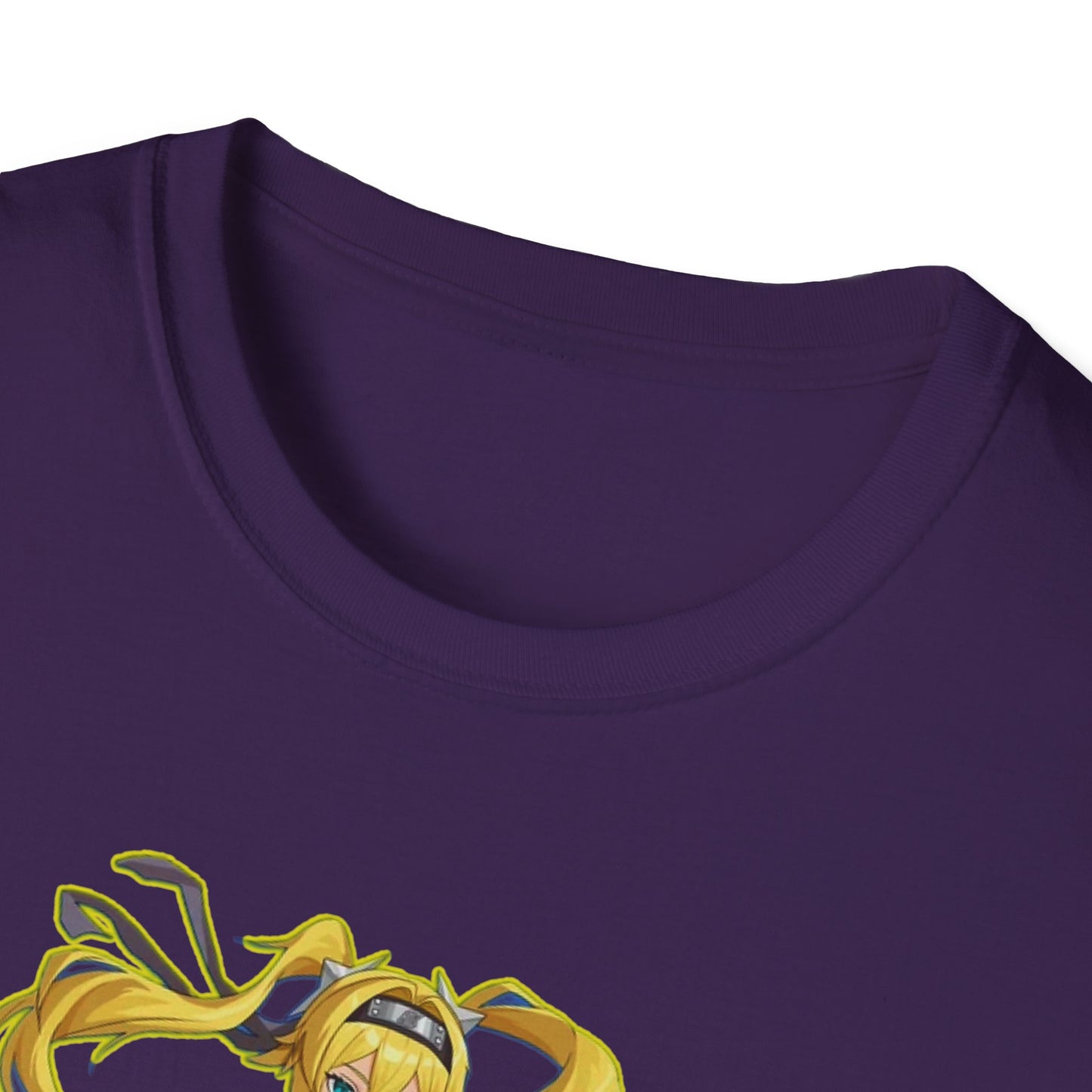 Anime-Inspired Naruto 8 Unisex Softstyle T-Shirt, Casual Wear, Gifts for Gamers, Comic Con Apparel, Unique Fashion Statement