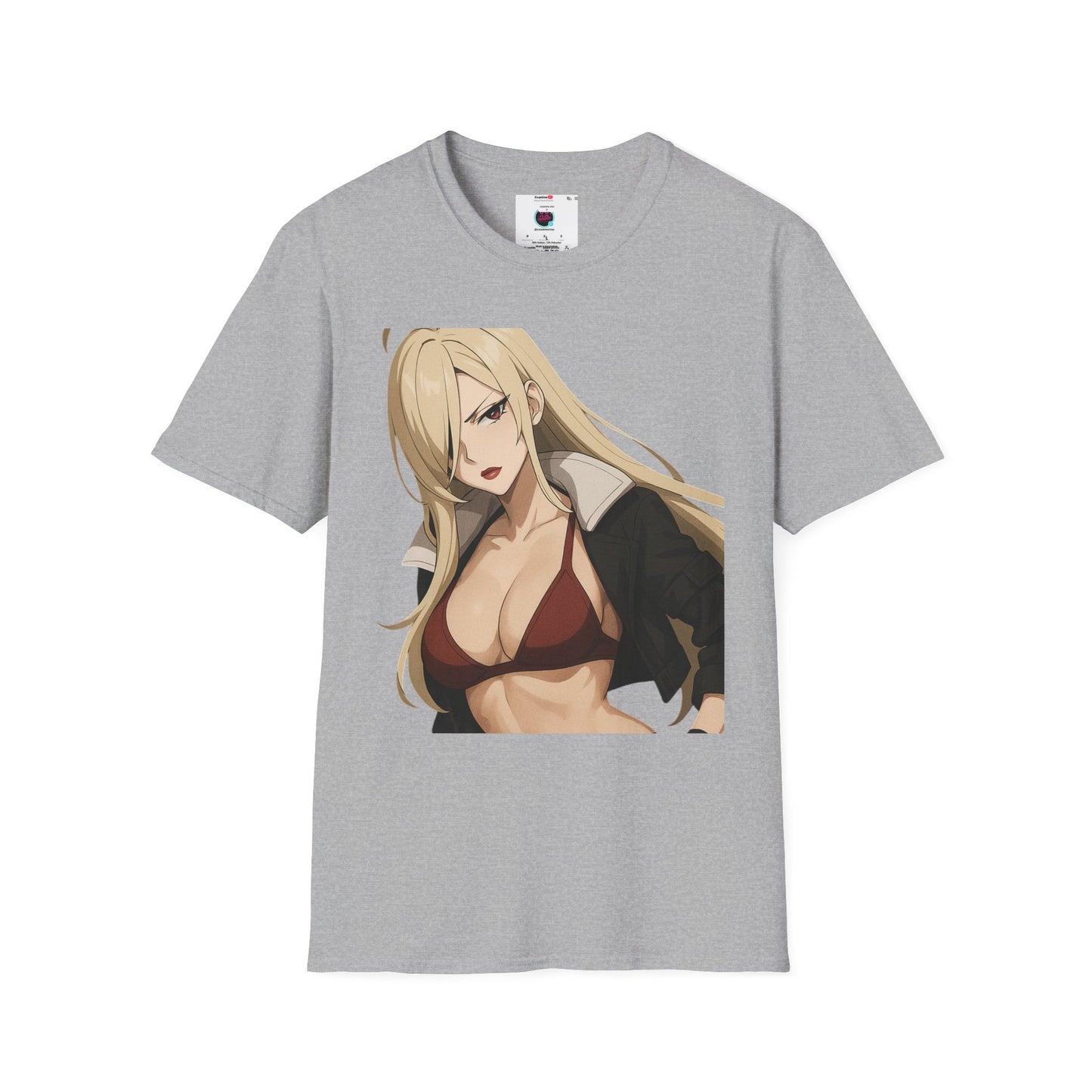 Anime-Inspired Unisex T-Shirt with Bold Graphics – Casual Wear, Fan Merchandise, Unique Gift, Stylish Daily Outfit, Graphic Tee
