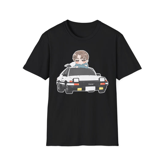 Anime-Inspired initial D 7 Unisex Softstyle T-Shirt | Cool Car and Character Design, Perfect for Gamers and Anime Fans, Gift for Birthdays, Casual [...]
