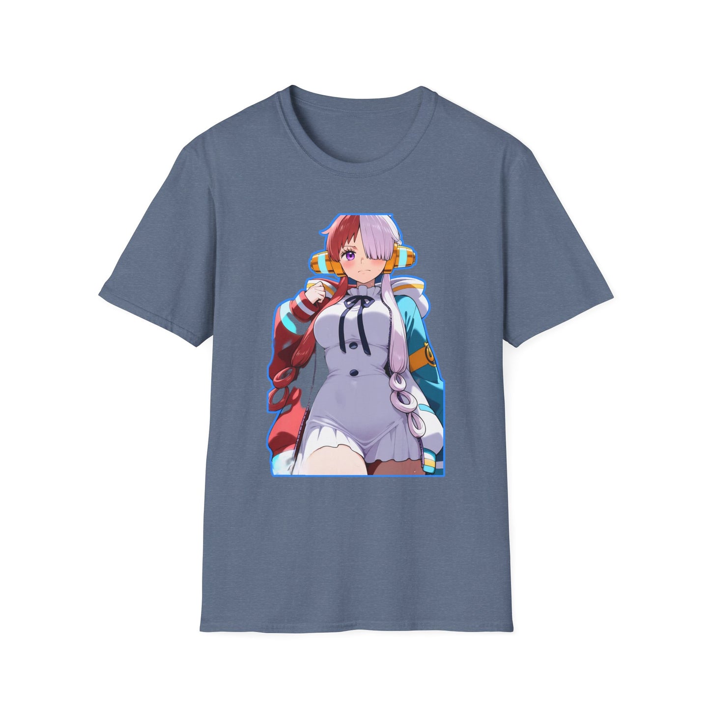 Anime-Inspired one piece 4 Unisex Softstyle T-Shirt, Graphic Tee, Casual Wear, Gift for Otaku, Everyday Comfort