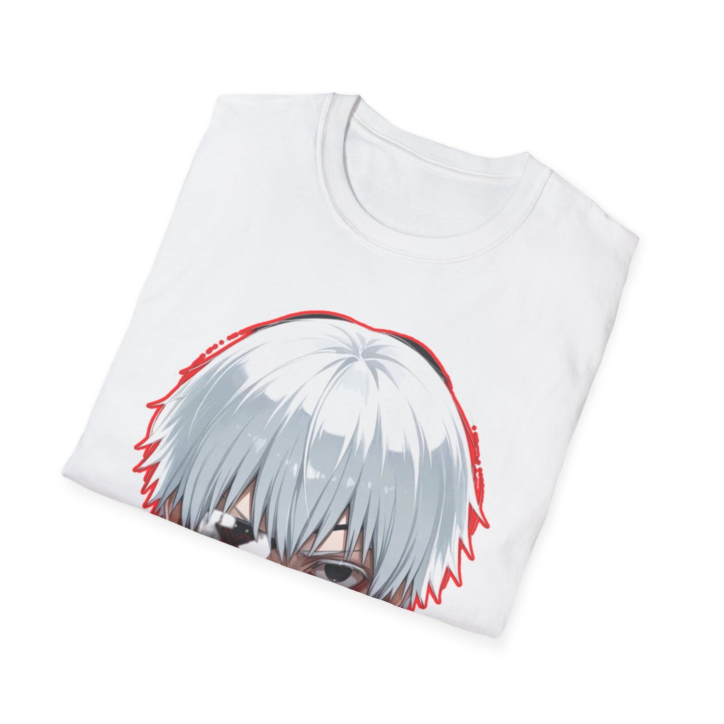 Anime Graphic T-Shirt Tokyo ghoul style 8, Unisex Casual Tee, Art for Anime Lovers, Unique Fashion, Gift for Otaku, Trendy Streetwear