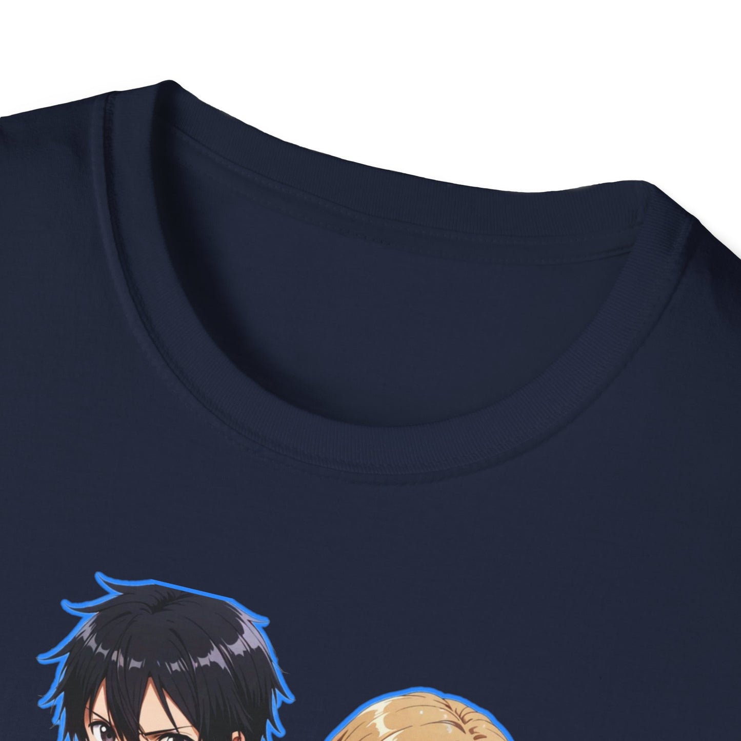 Anime-Inspired sao 10 Unisex Softstyle T-Shirt, Casual Wear, Gift for Otaku, Birthday Present, Soft Graphic Tee