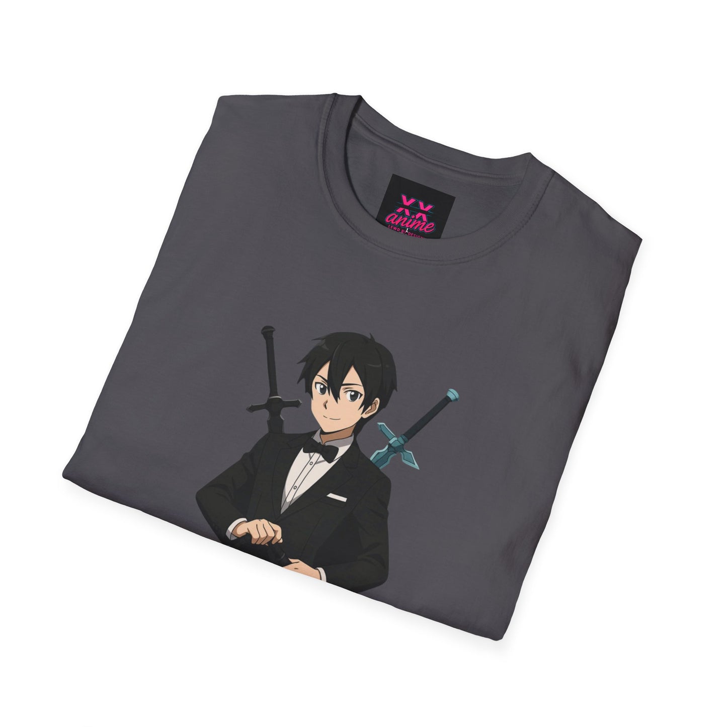 Anime-Inspired Unisex T-Shirt, Fun Graphic Tee, Geek Culture Apparel, Casual Wear, Gift for Anime Lovers, Trendy Fashion Statement