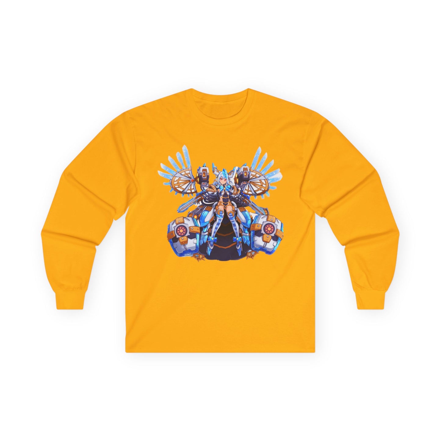 Drykage Long Sleeve Tee, Urban Streetwear, Graphic Tee, Birthday Gift, Cozy Anime Top, Casual Wear