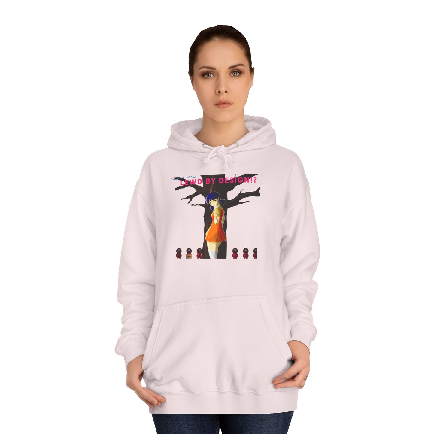 Trendy Anime College Hoodie, Cozy Unisex Sweatshirt, Perfect Gift for Students, Casual Streetwear, Unique Graphic Pullover