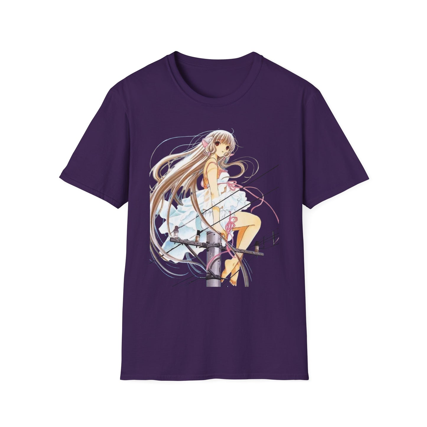 Anime-Inspired 00's Unisex Softstyle T-Shirt, Casual Tee, Graphic Shirt, Birthday Gift, Everyday Wear, Pop Culture Fashion